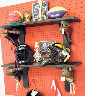 hockey stick chair