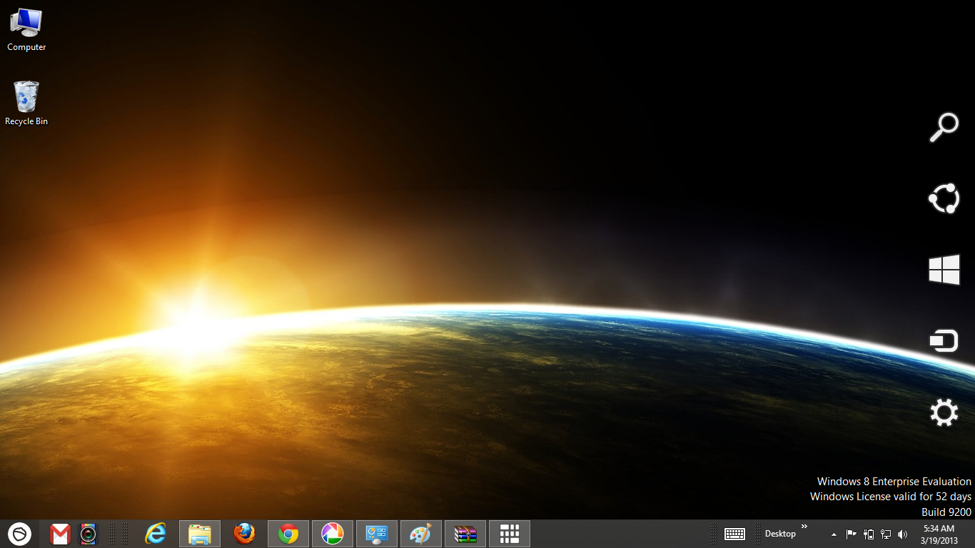 Space Galaxy Windows 8 Theme | Ouo Themes