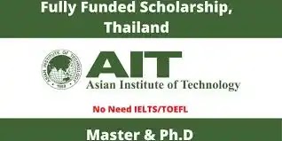 AIT Scholarship 2023 in Thailand for International Students