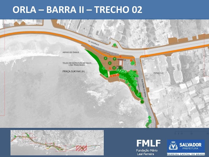 Veja como vai ficar a Orla de Ondina e Rio Vermelho com mais um trecho da requalificação