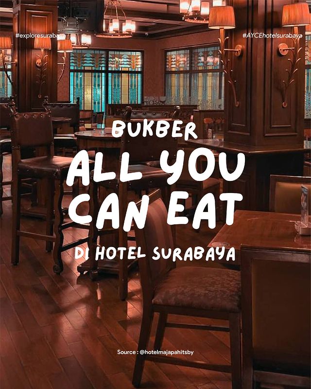 tempat bukber all you can eat hotel surabaya