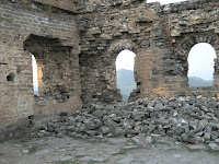 Crumbling stone, Great Wall