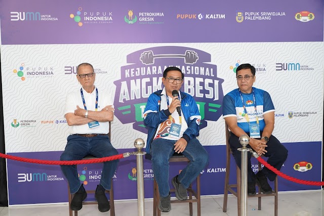 Petrokimia Gresik Dukung Penyelenggaraan Kejurnas Angkat Besi Remaja & Junior Pupuk Indonesia 2023