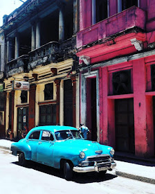 old Havana, vintage cars