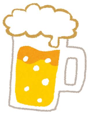 ビールのイラスト ジョッキビール かわいいフリー素材集 いらすとや