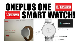 OnePlus SmartWatch back side view and its box description