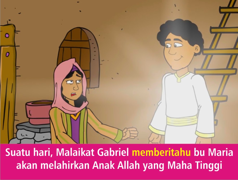 Komik Alkitab Anak: Tuhan Yesus Lahir