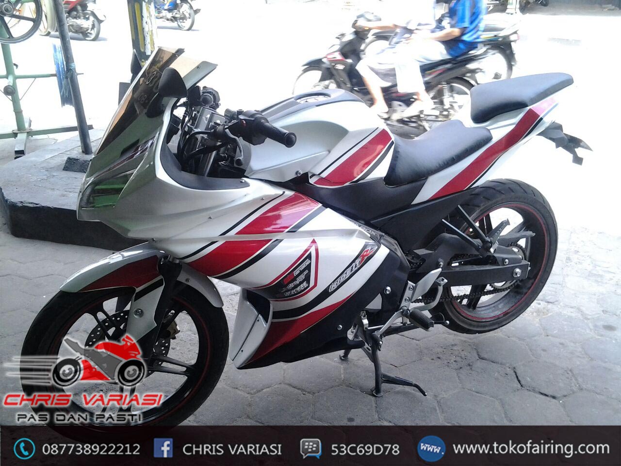 Chris Variasi FULL FAIRING  MODEL  R125 FOR NEW VIXION DAN 