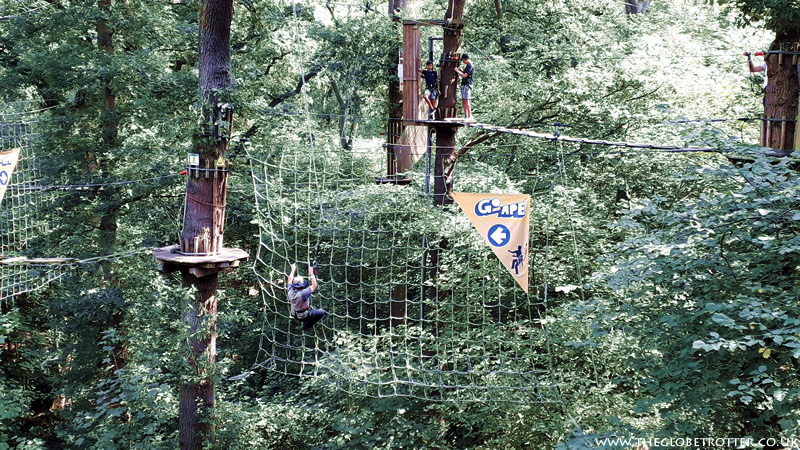 Tree Top Challenge At Go Ape Cockfosters The Globe Trotter