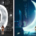 Moon And City Photoshop Manipulaiton By Picture Fun