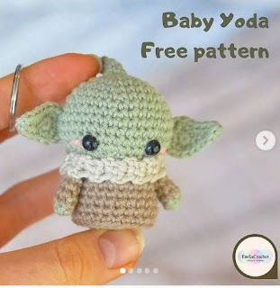 PATRON GRATIS YODA | STAR WARS AMIGURUMI 57093