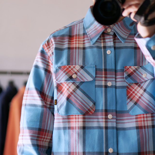 CALEE 20SS L/S Check Shirt TRUMPS キャリー 通販