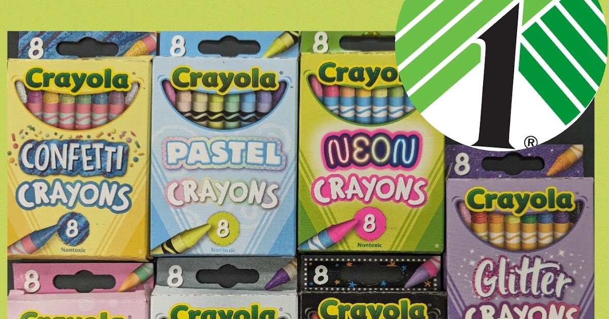 Art With Mr. E: TESTING CRAYOLA SPECIALTY CRAYONS FROM DOLLAR TREE