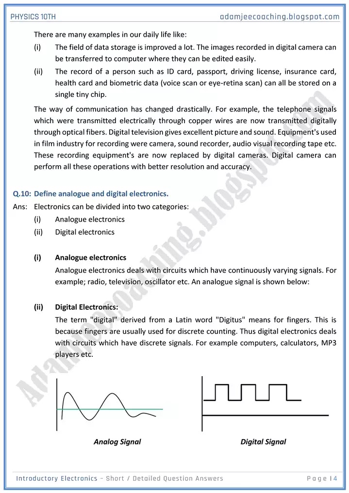 introductory-electronics-short-and-detailed-answer-questions-physics-10th