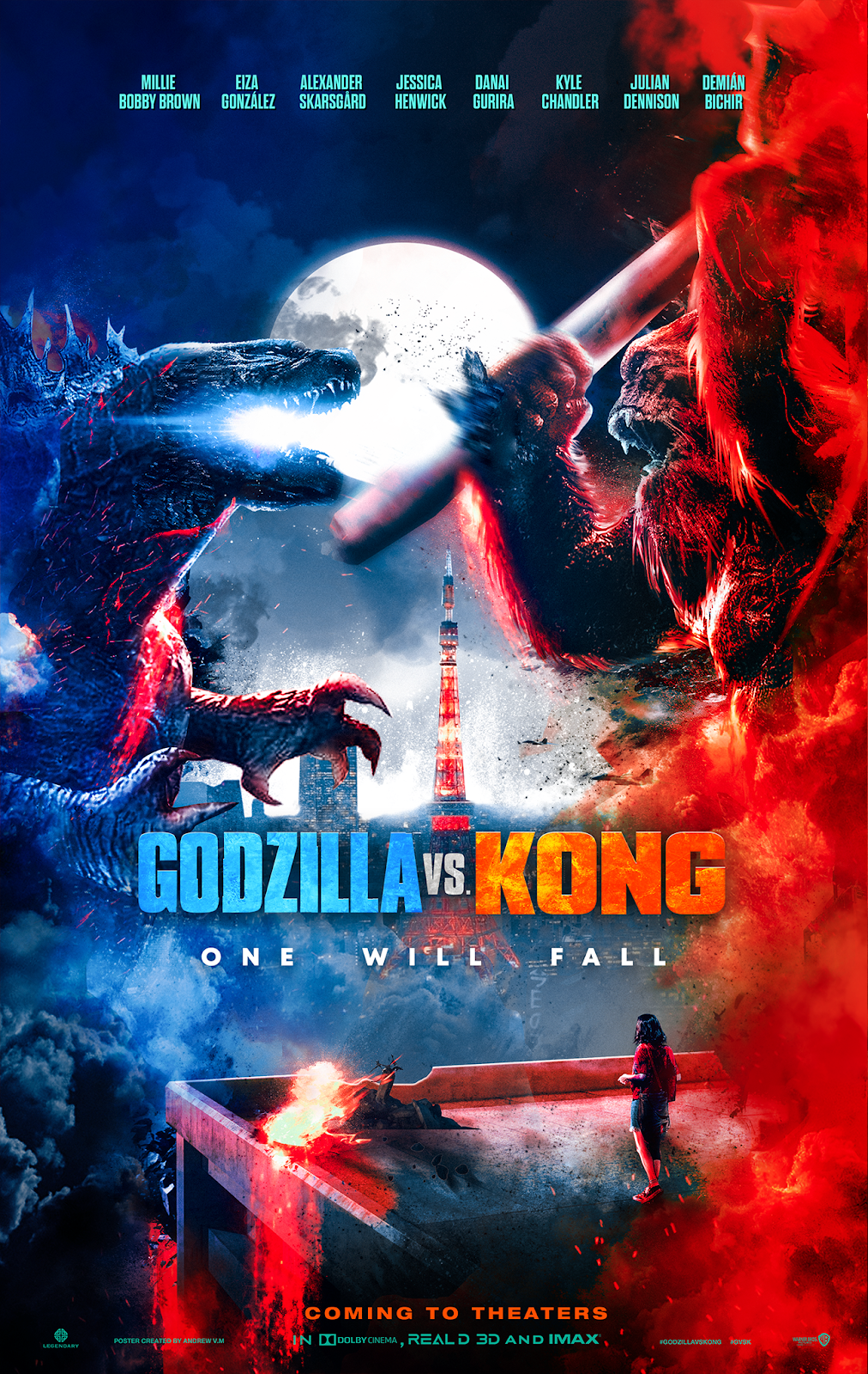 GODZILLA VS KONG Poster VS 4K (Fan Made)
