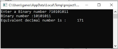 Pascal Program to Convert Binary to Decimal