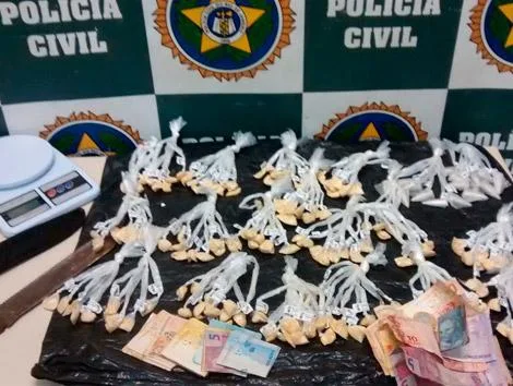 Preso em Barra do Piraí chefe do tráfico de drogas