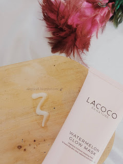 lacoco watermelon glow mask