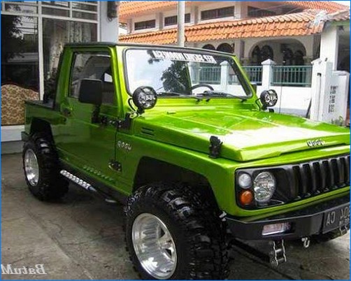 Modifikasi mobil katana terbaru ceper jimny 4x4 gx long 