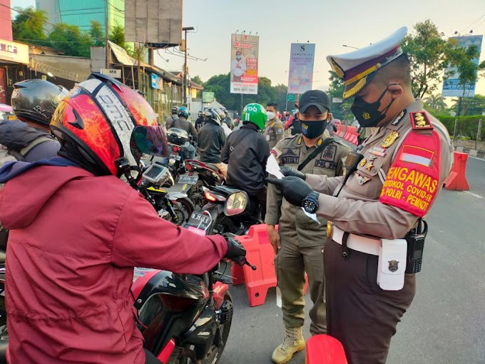 Penyekatan PPKM Level 4 di Depok Fokus Titik Perbatasan