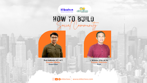 Talks " How to Building Social Community " bareng Hibahin