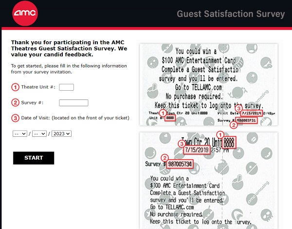 AMC Guest Satisfaction Survey