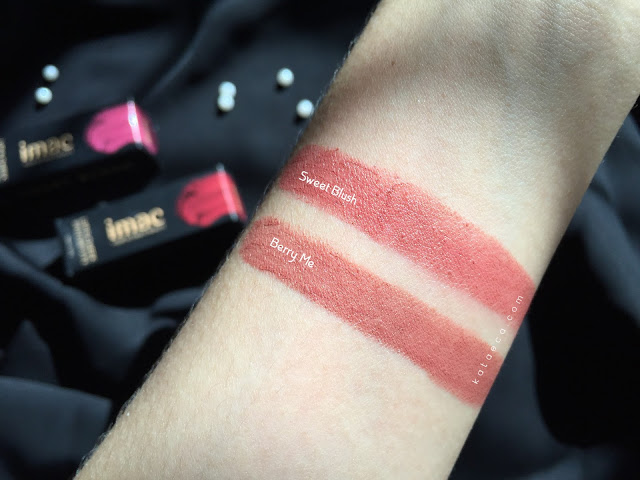 swatch lipstick imac