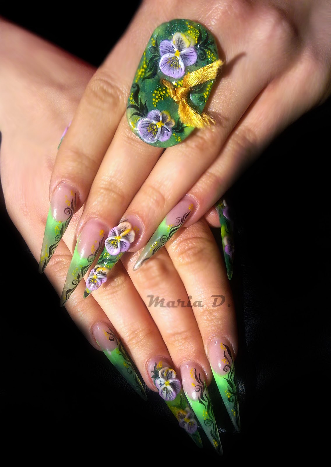 ... can help you with a few work of art gallery of stiletto nails designs