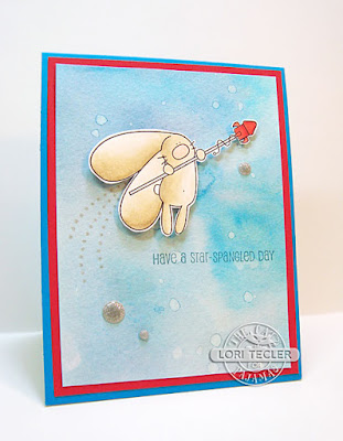 Have a Star-Spangled Day card-designed by Lori Tecler/Inking Aloud-stamps from The Cat's Pajamas