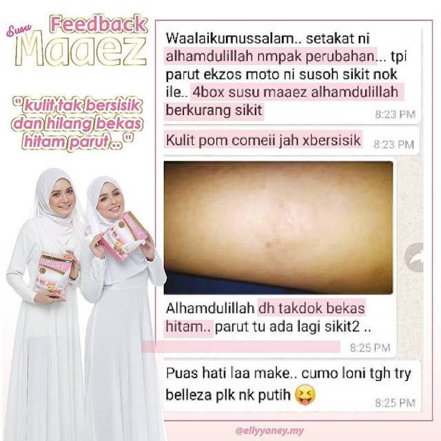 Testimoni Susu Maaez