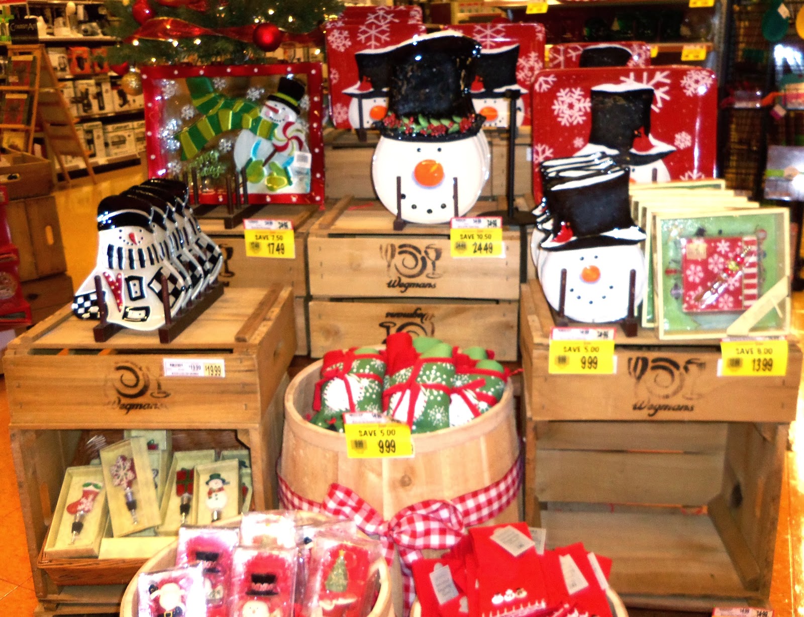 A DEBBIE-DABBLE CHRISTMAS: Christmas in the Stores: Wegman ...