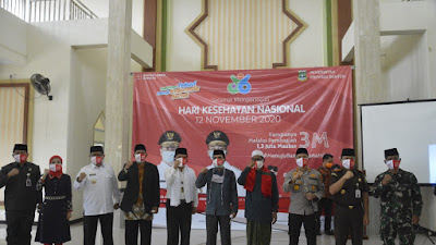 Peringati HKN ke 56, Dinkes Banten Kampanye Prokes dan Bagikan 1,3 Juta Masker 
