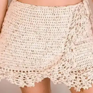 Falda Arena a Crochet