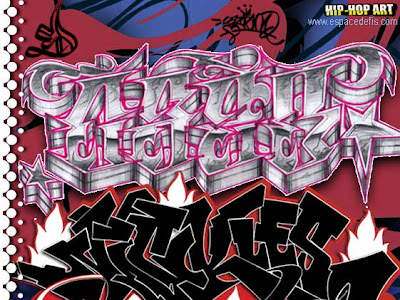 トップ Alphabet Hip Hop Graffiti Letters