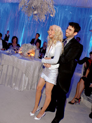 christina aguilera wedding