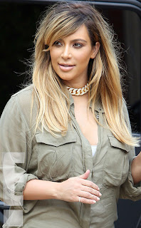 Kim Kardashian Blonde Hair