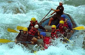 Rafting in Nepal