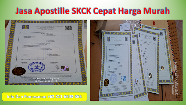 Jasa Apostille SKCK Cepat Harga Murah