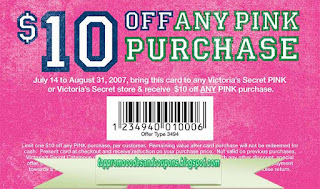 Free Printable Victoria's Secret Coupons