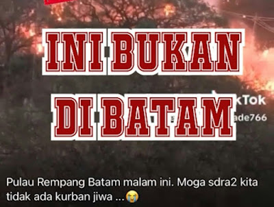 BP Batam Pastikan Video Demo Rusuh di Kota Batam Hoaks
