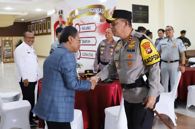 Ketua DPRD Kepri Hadiri Apel Gelar Pasukan Operasi Ketupat Seligi 2024