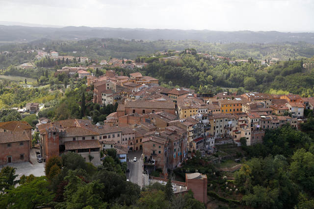 View of San Miniato Town, Tuscany, Italy