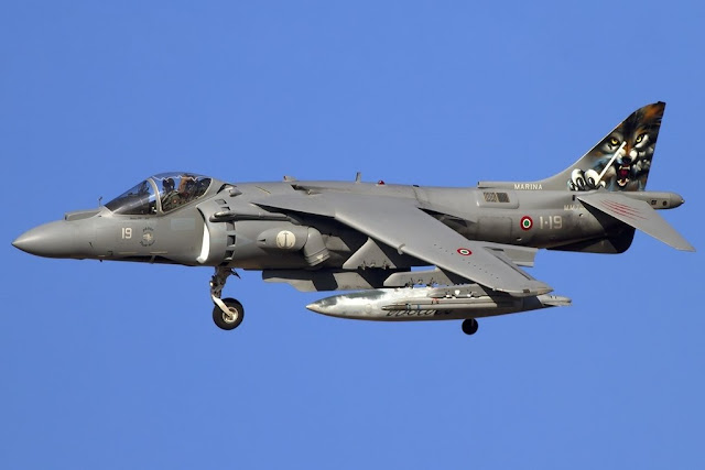 Harrier Marina Militare incidente Grottaglie