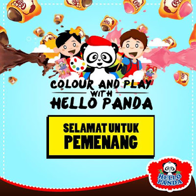 Pemenang Kontes Colour And Play With Hello Panda