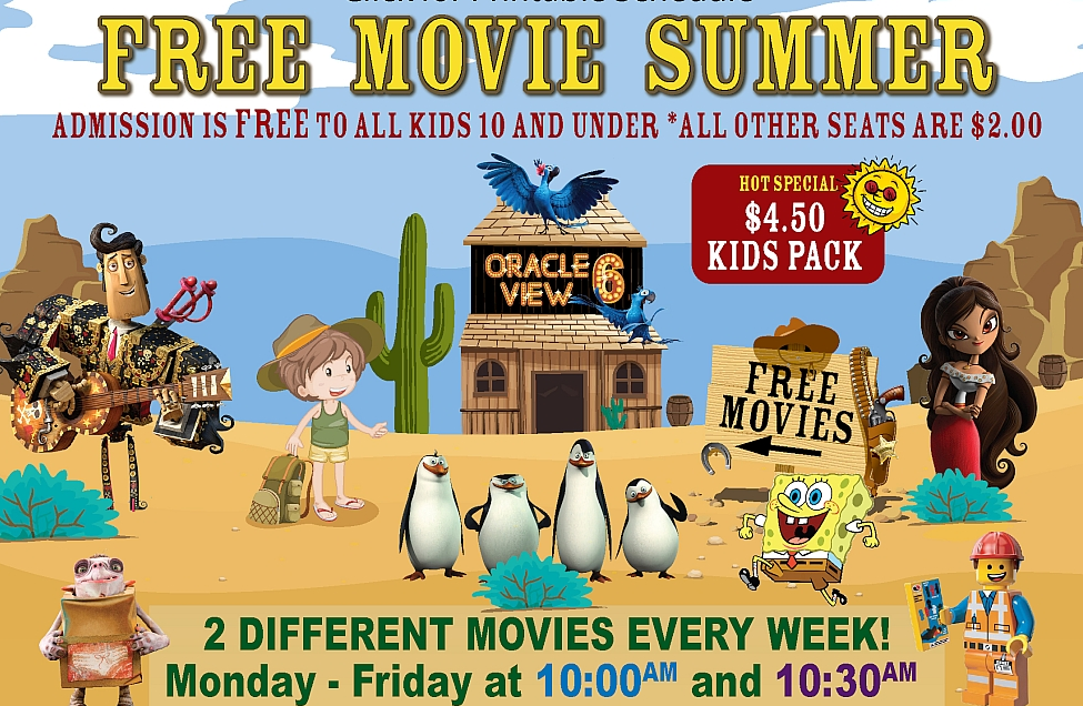 Arizona Families: Free and Cheap Summer Movies for Kids in ...