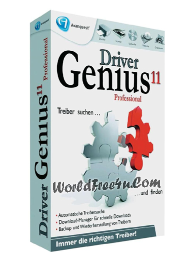 Cover Of Driver Genius Professional 11.0 (2012) Full Latest Version Free Download At worldfree4u.com