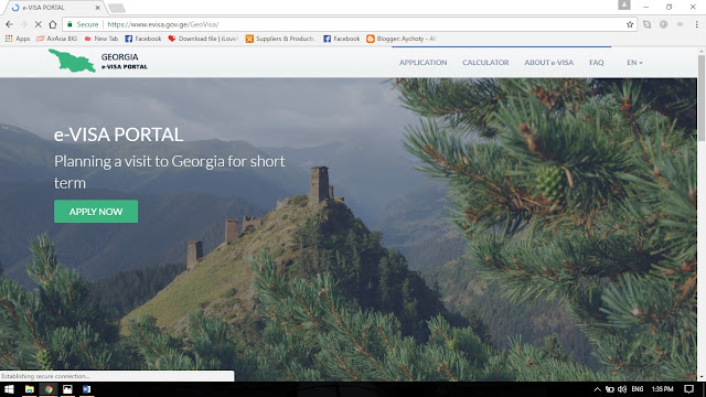 cara pengurusan visa georgia