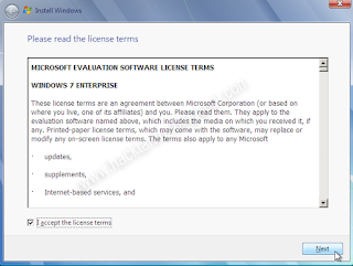 windows 7 installation screenshots