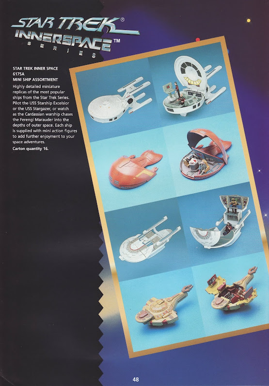 Star Trek Bandai Playmates Catalogue