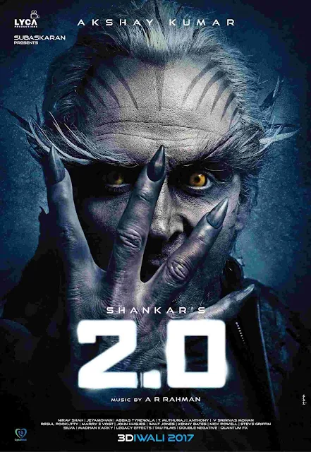 Akshay kumar 2.0 first look rajinikanth